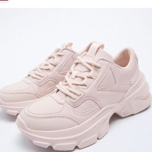 Zara Chunky Platform Sneakers